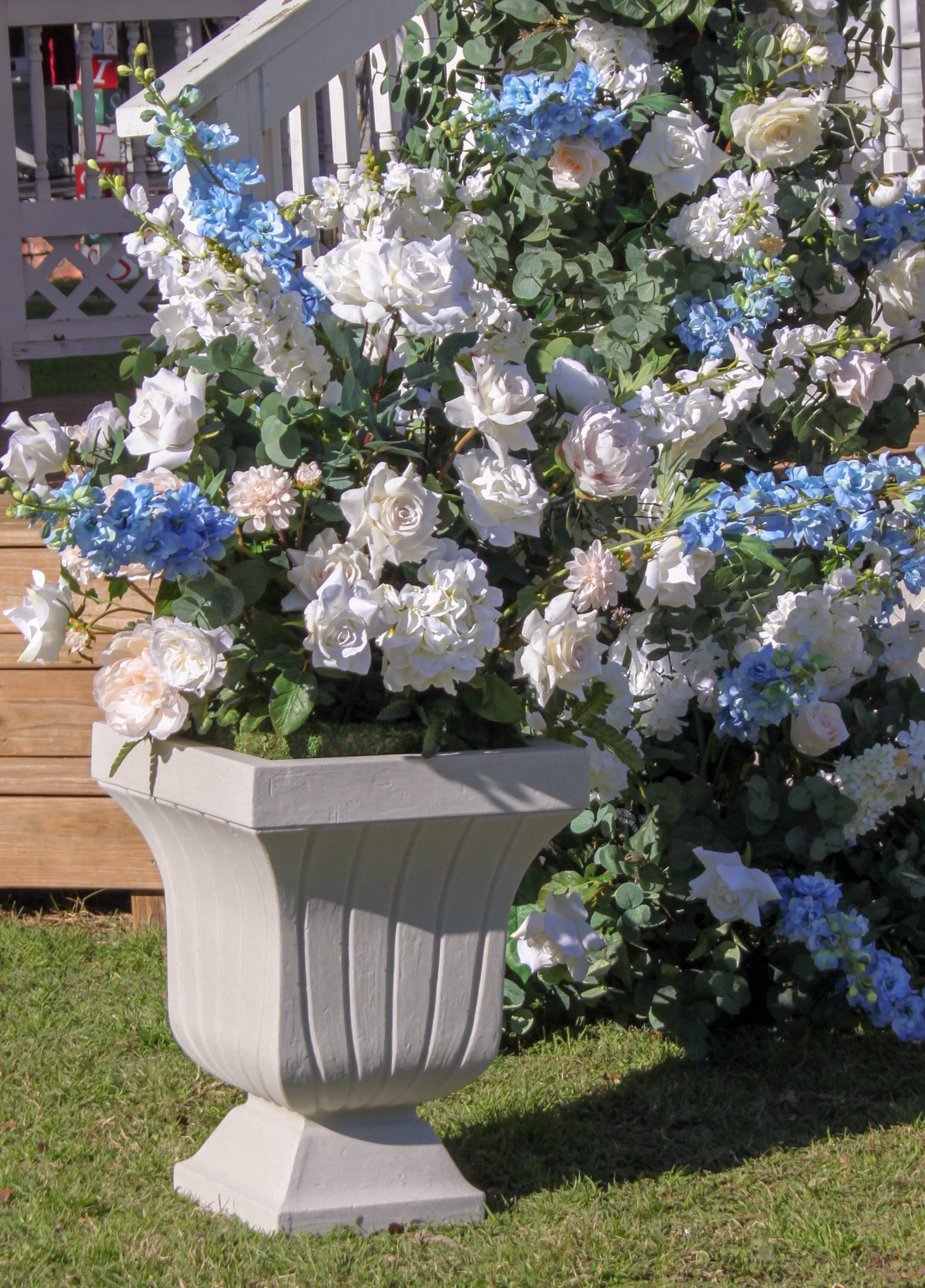 The Garden  Floral Urns